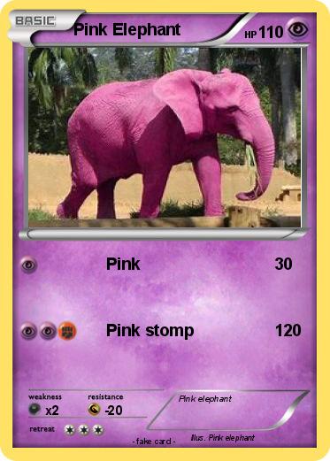 Pokemon Pink Elephant