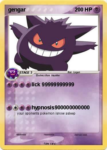 Pokemon gengar