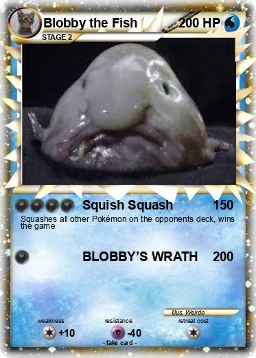 Pokemon Blobby the Fish