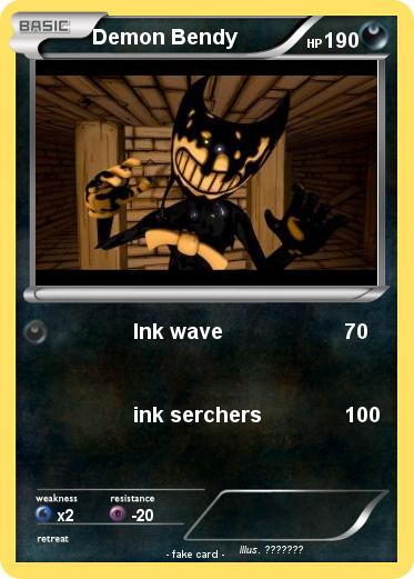 Pokemon Demon Bendy