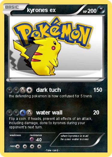 Pokemon kyrones ex