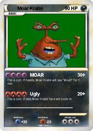 Pokemon Moar Krabs
