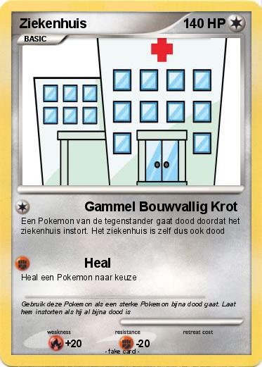 Pokemon Ziekenhuis