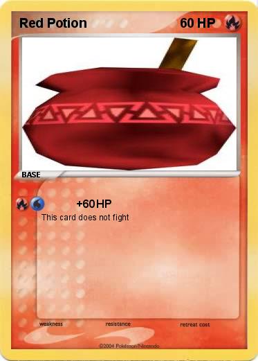 Pokemon Red Potion