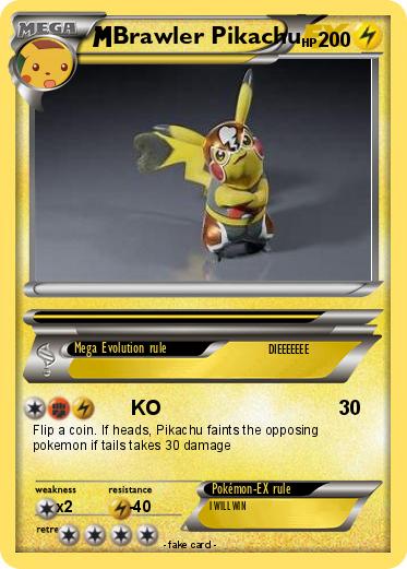 Pokemon Brawler Pikachu