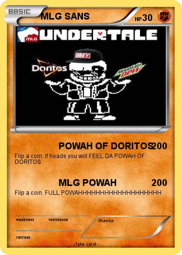 Pokemon MLG SANS