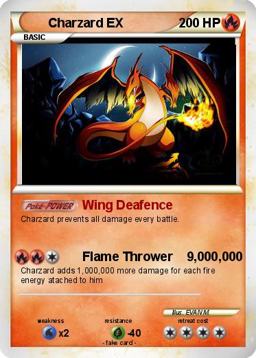 Pokemon Charzard EX