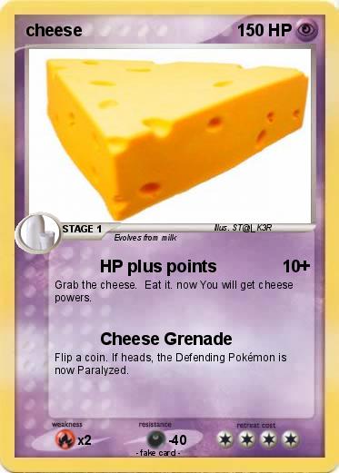 Pokemon cheese