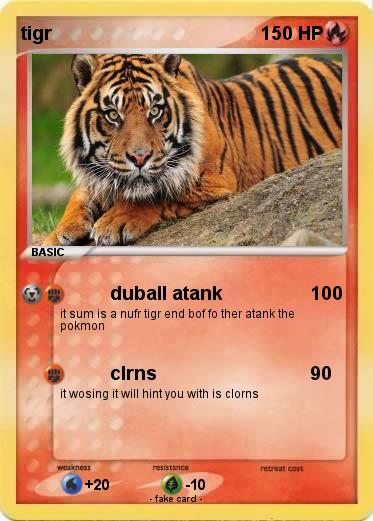 Pokemon tigr