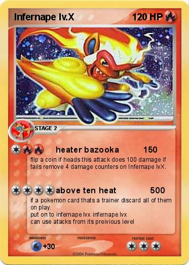 Pokemon Infernape lv.X