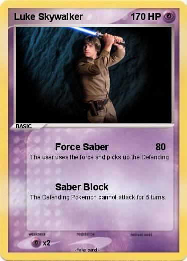 Pokemon Luke Skywalker