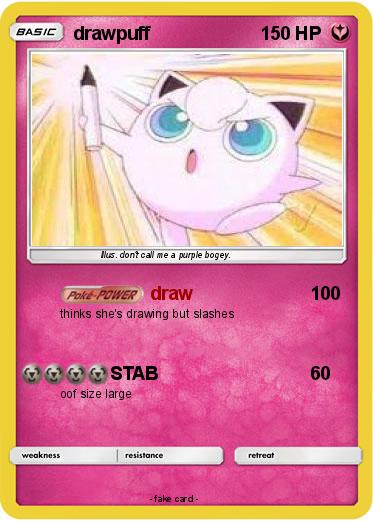 Pokemon drawpuff