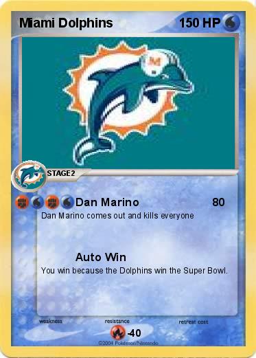 Pokemon Miami Dolphins