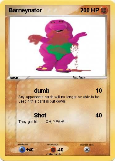 Pokemon Barneynator