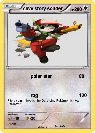 Pokemon cave story soilder