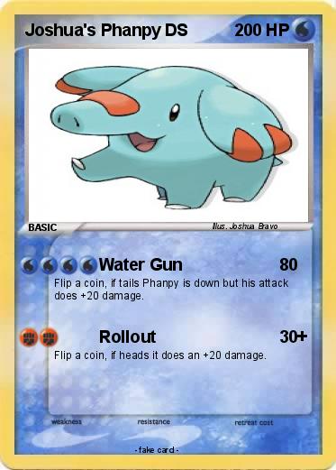Pokemon Joshua's Phanpy DS