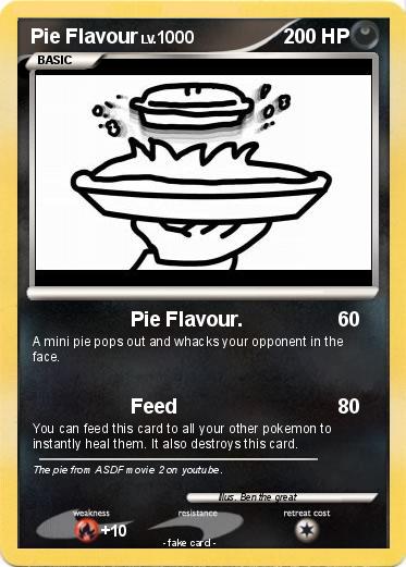 Pokemon Pie Flavour
