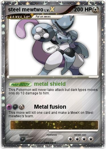 Pokemon steel mewtwo