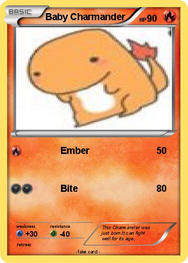 Pokemon Baby Charmander