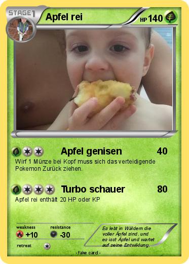 Pokemon Apfel rei