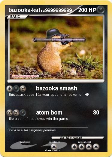 Pokemon bazooka-kat