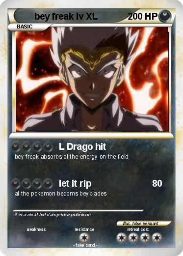 Pokemon bey freak lv XL