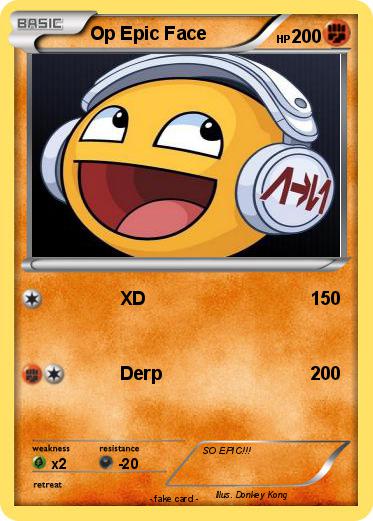Pokemon Op Epic Face
