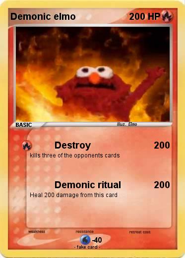 Pokemon Demonic elmo