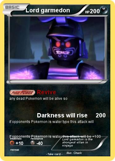 Pokemon Lord garmedon