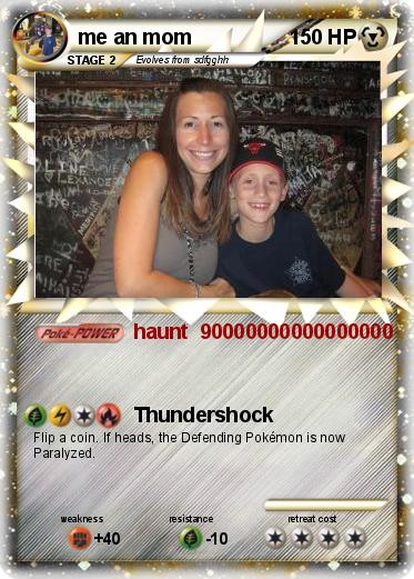 Pokemon me an mom