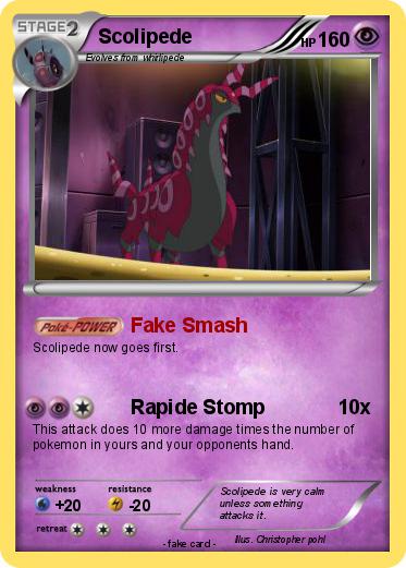 Pokemon Scolipede