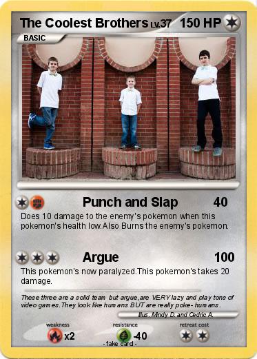 Pokemon The Coolest Brothers