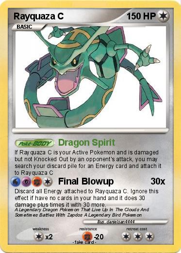 Pokemon Rayquaza C