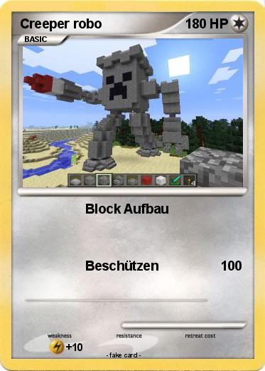 Pokemon Creeper robo