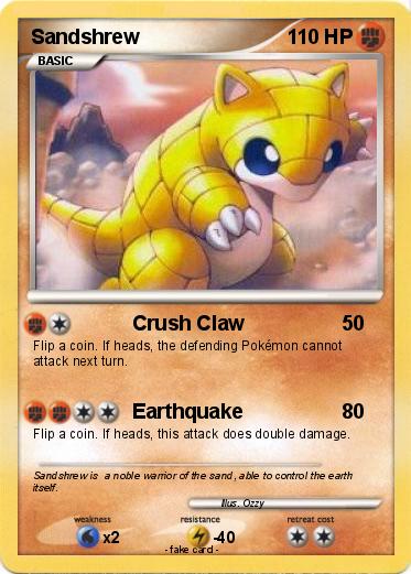 Pokemon Sandshrew