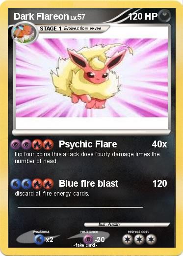 Pokemon Dark Flareon