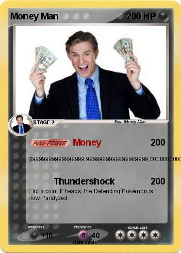 Pokemon Money Man