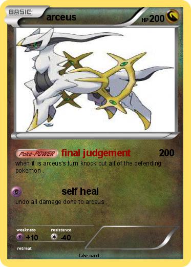 Pokemon arceus