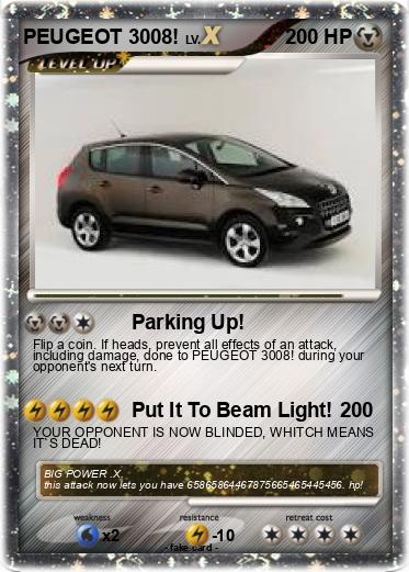Pokemon PEUGEOT 3008!