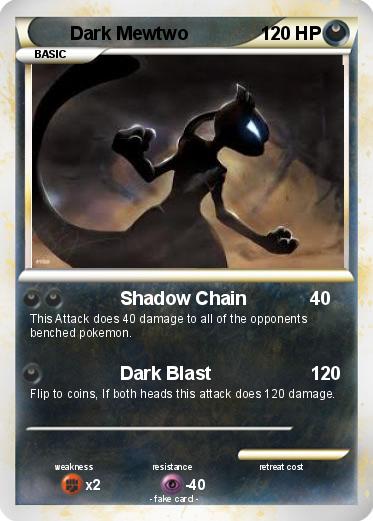 Pokemon Dark Mewtwo