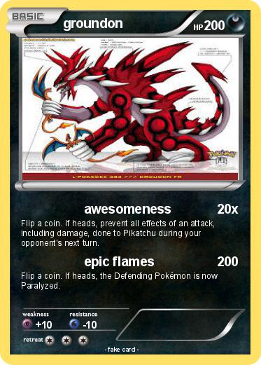 Pokemon groundon