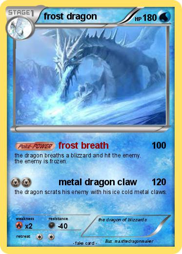 Pokemon frost dragon