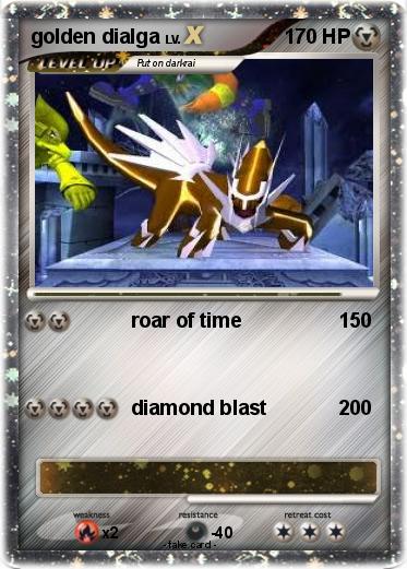 Pokemon golden dialga