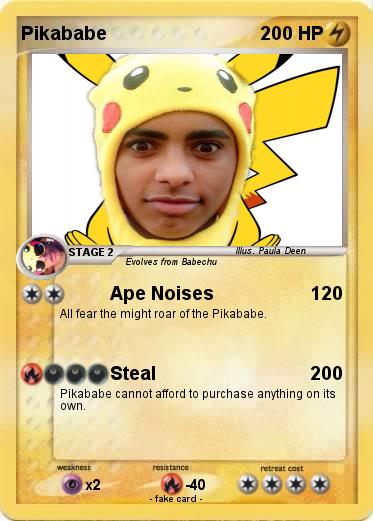 Pokemon Pikababe