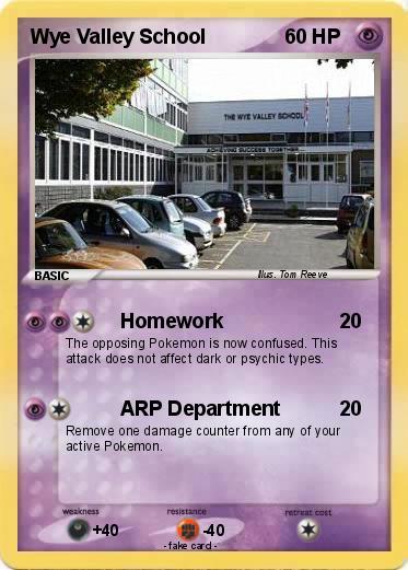 Pokemon Wye Valley School