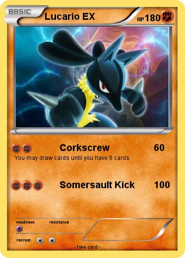 Pokemon Lucario EX