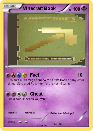 Pokemon Minecraft Book