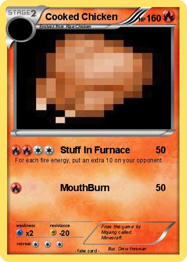 Pokemon Cooked Chicken