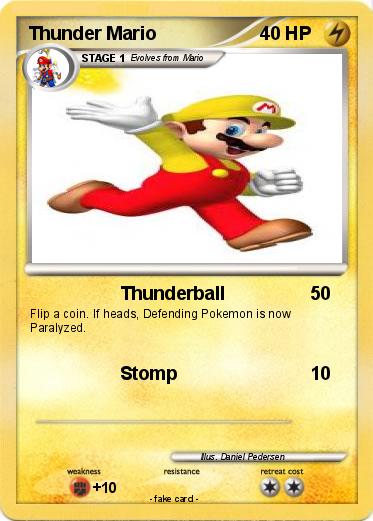 Pokemon Thunder Mario