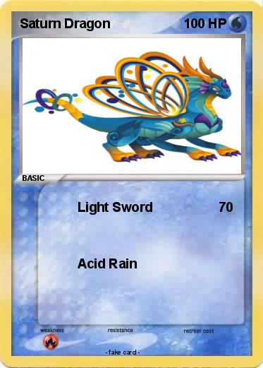Pokemon Saturn Dragon